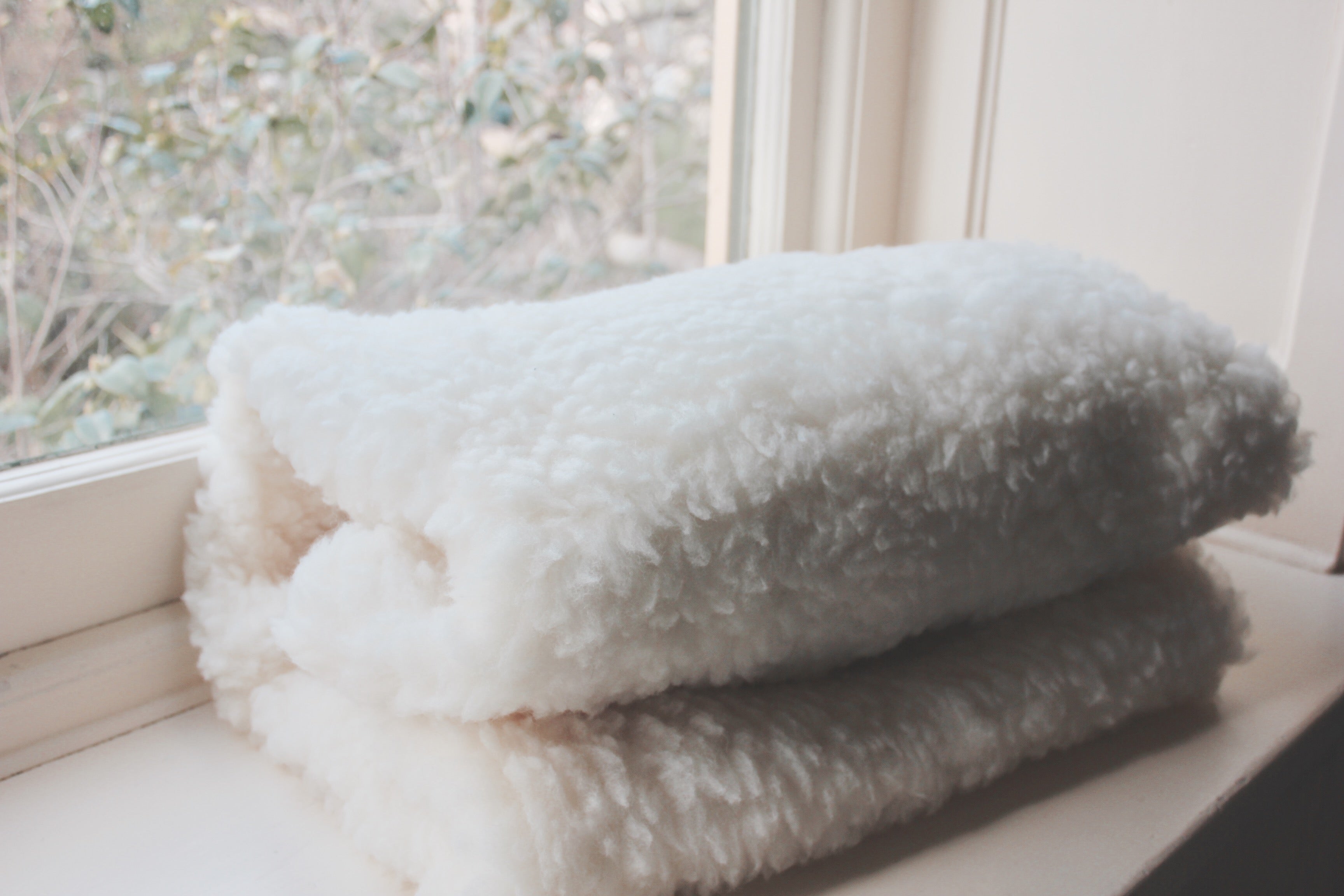 Lambswool Cot Mattress Topper for Babies