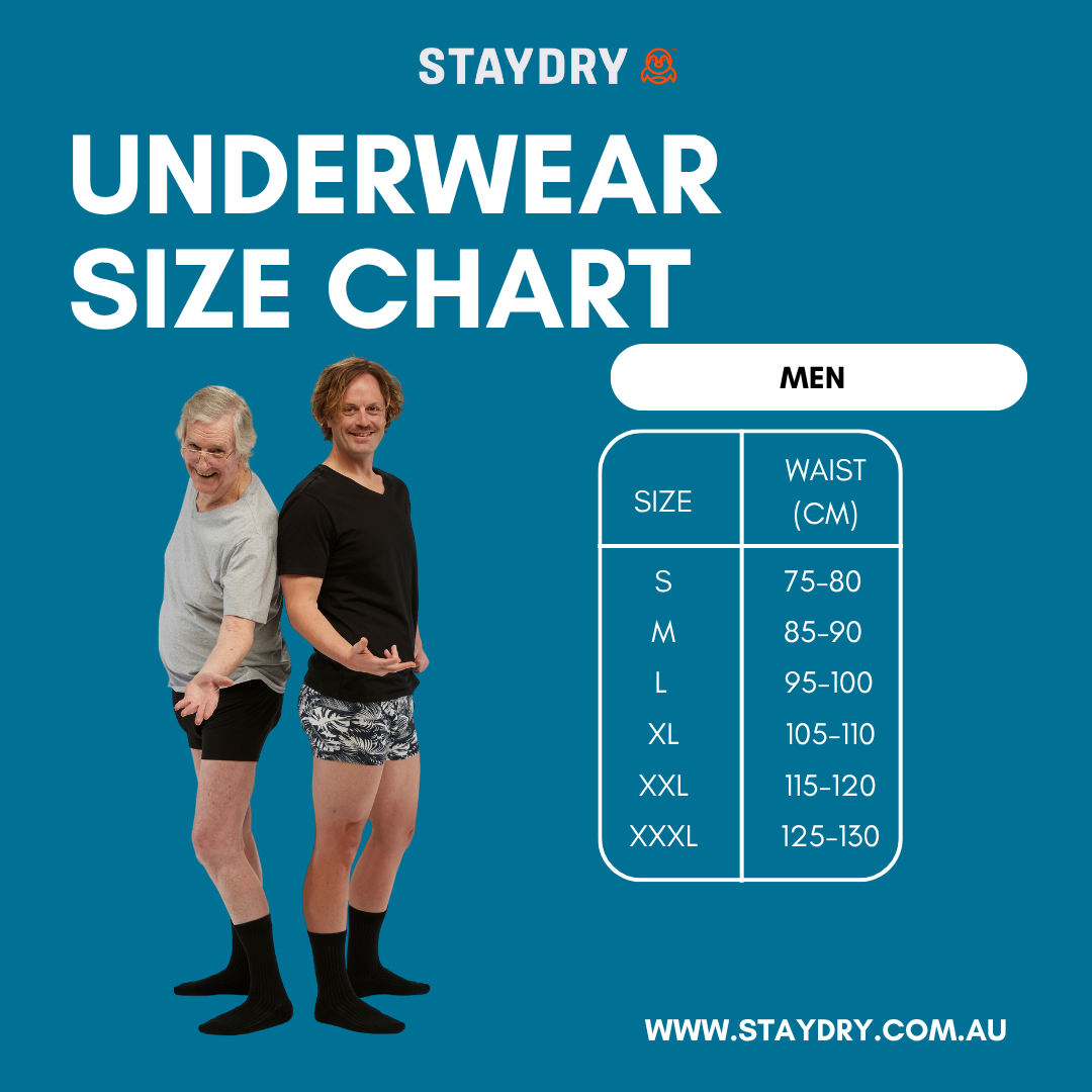 Mens Undies - 3 Pack with Free Wet Bag