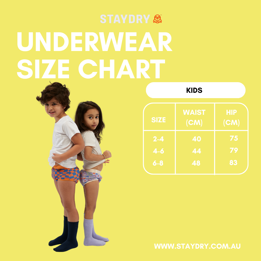 Boys Undies 5 Pack Toilet Training Undies for Boys Staydry