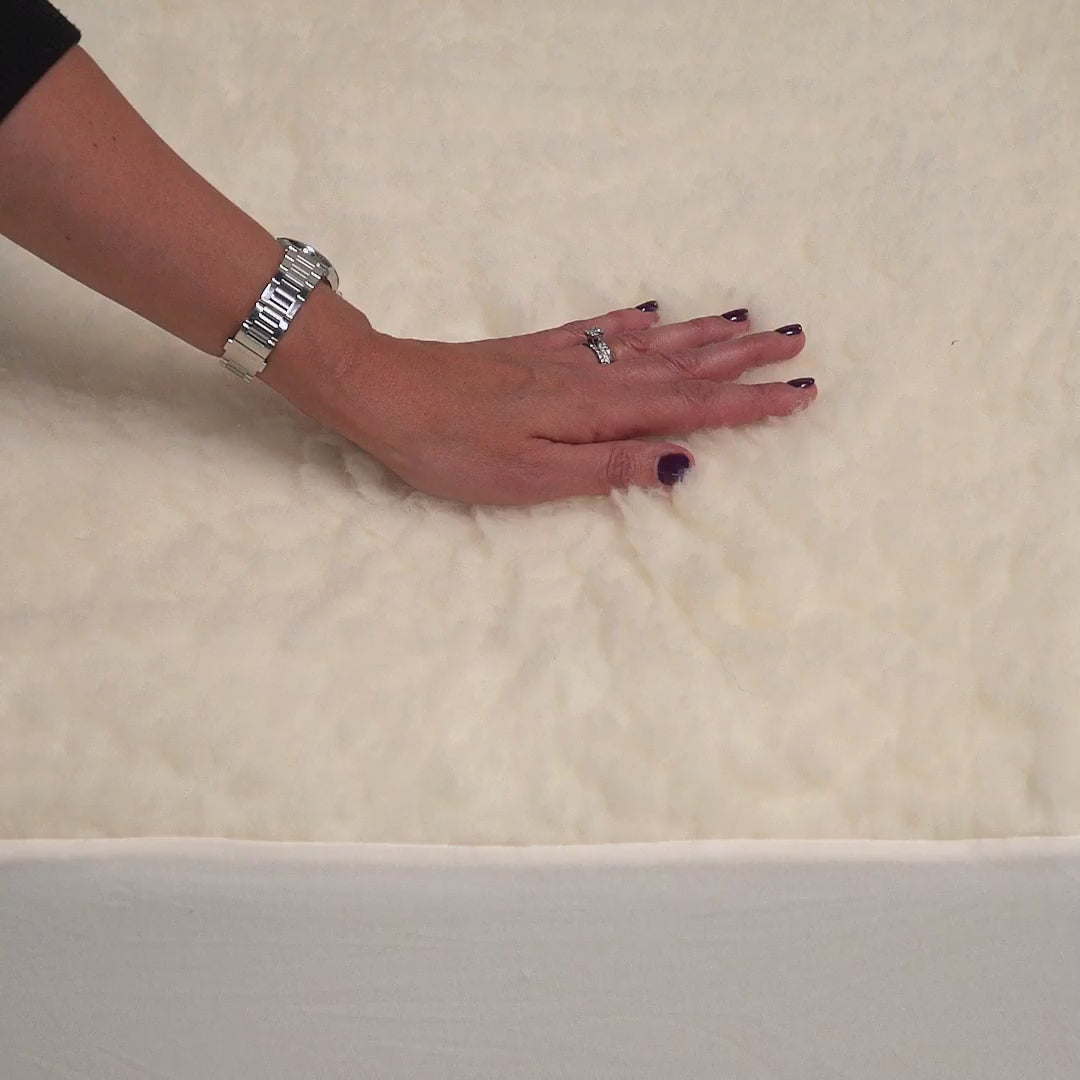 Wool Waterproof Mattress Topper Detail