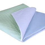 A folded Boss 40 bed pad, showing the layers of fabric