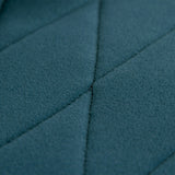 Close up view demonstrating the softness of the top side of the Blue-e bed pad